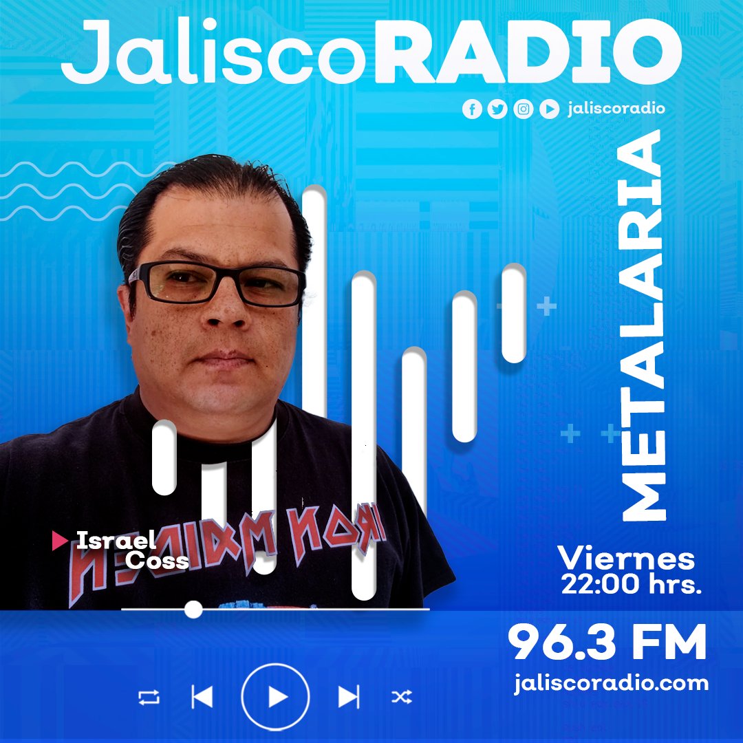 metalaria963's tweet image. @metalaria963 tendremos música de @GrimBandMx @strikemaster666  #Cicuta @annafiorimx  #Zënn @Rvinsrock #PoisonShot #BabylonRose 
Ya lo sabes viernes en punto de las 10 pm, a través de @JaliscoRadio o por el 96.3 FM 630 AM 
jaliscoradio.com