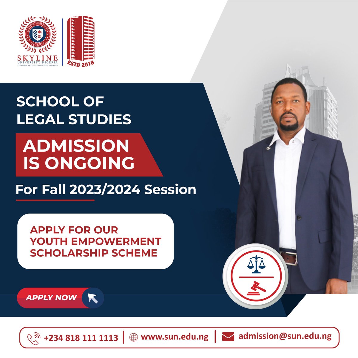 ADMISSION IS ON GOING @SkylineUNigeria