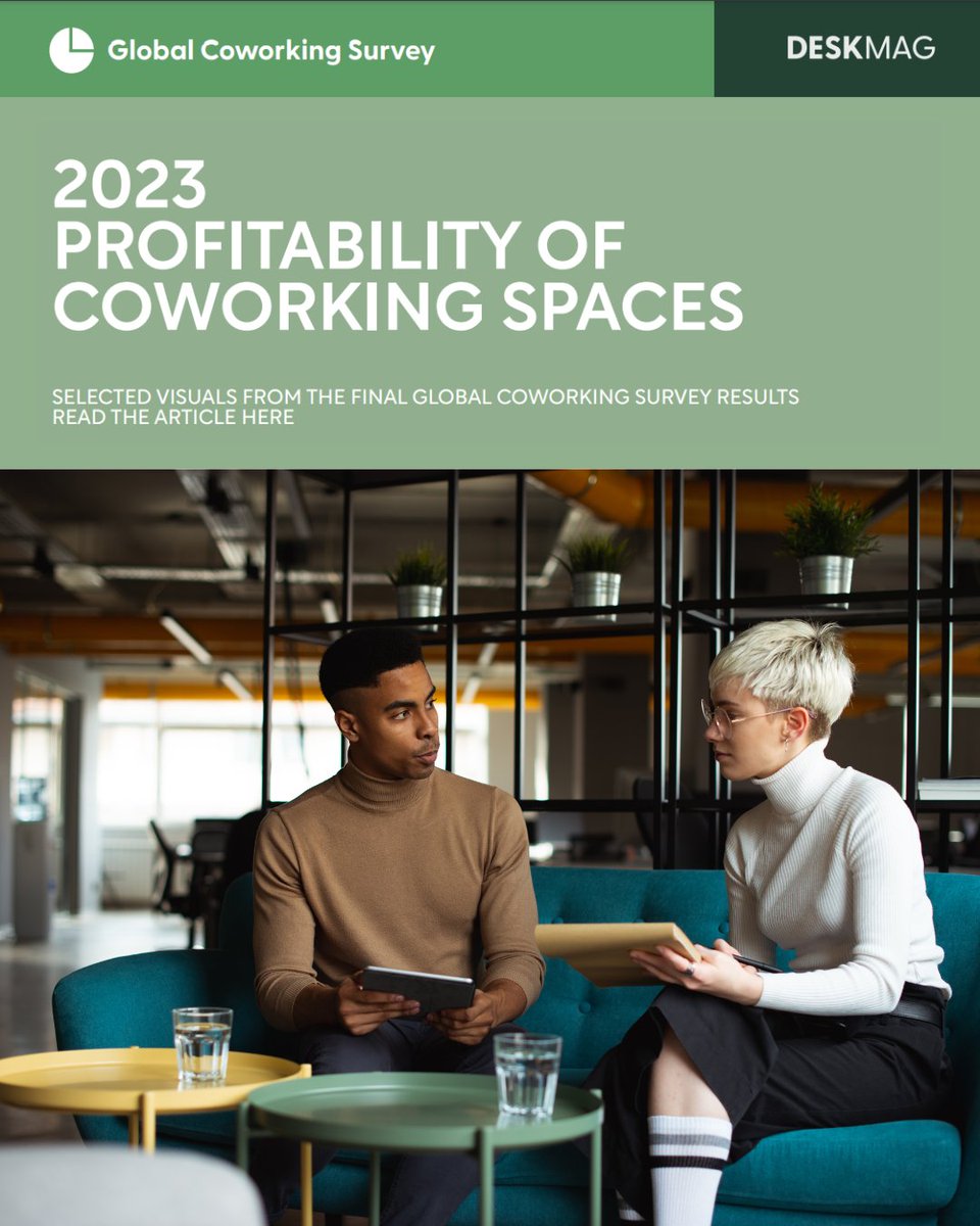 #Membernews aus dem Bereich #Coworkingforschung

📊 Wie profitabel arbeiten Coworking Spaces nach der Pandemie?

Den ganzen Artikel inklusive aller Daten findet ihr bei unserem Mitglied <a href="/deskmag/">DESKMAG</a>: 

deskmag.com/de/coworking-c…

#Coworkingresearch #forschung #coworking #Bundesverband