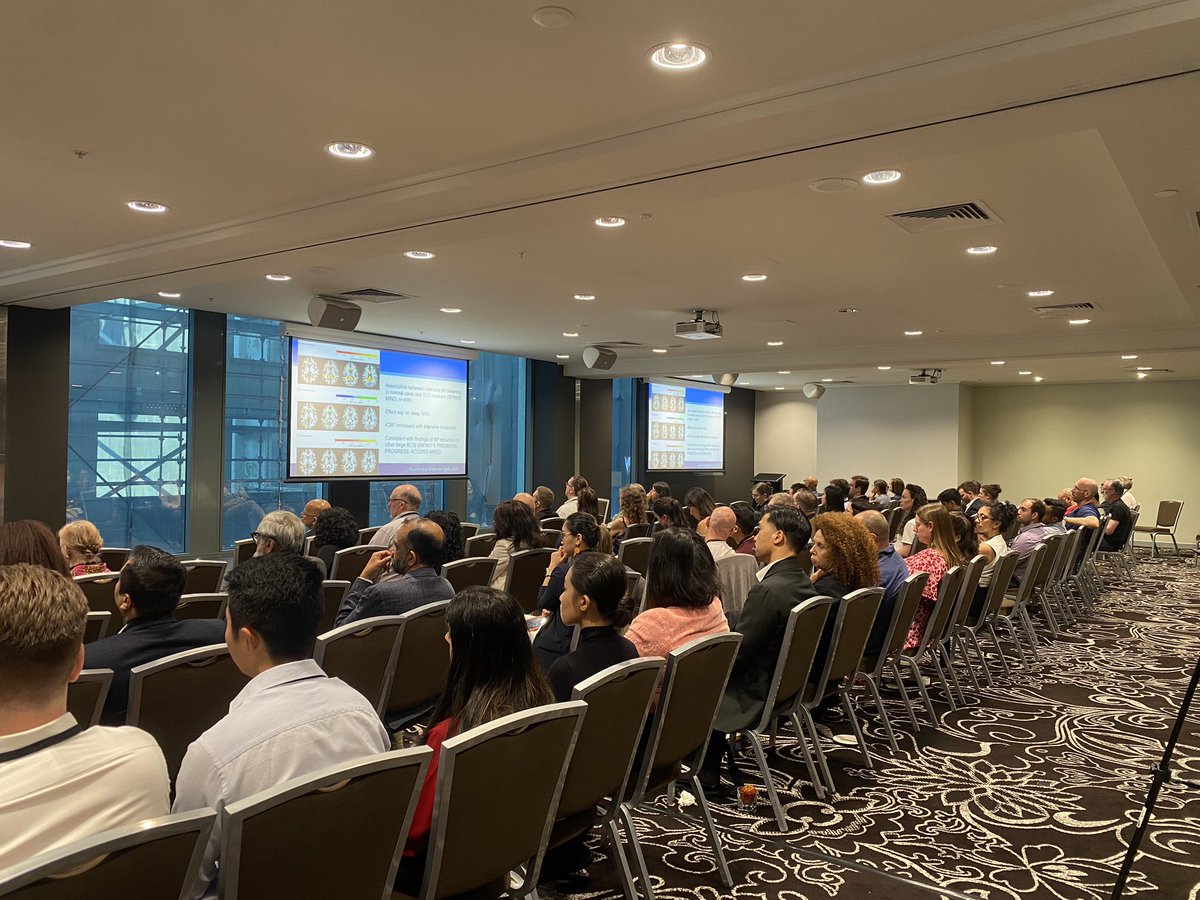 RANZCP's tweet photo. It’s a full house for Professor John O’Brien’s informative and engaging presentation on psychiatric and cognitive manifestations of cerebrovascular disease. Thank you for sharing these important studies with us at the Faculty of Psychiatry of Old Age Conference. @ProfJTOBrien https://t.co/GUupGQTPtu