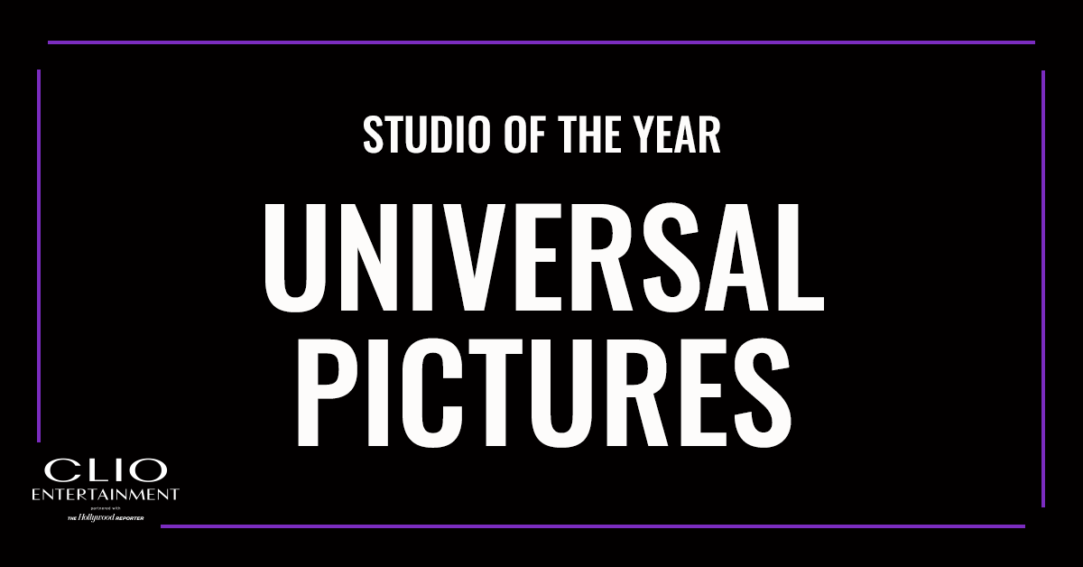The_Clios's tweet photo. Introducing 2023 #ClioEntertainment Studio of the Year: @UniversalPics! https://t.co/20izWrp6ji