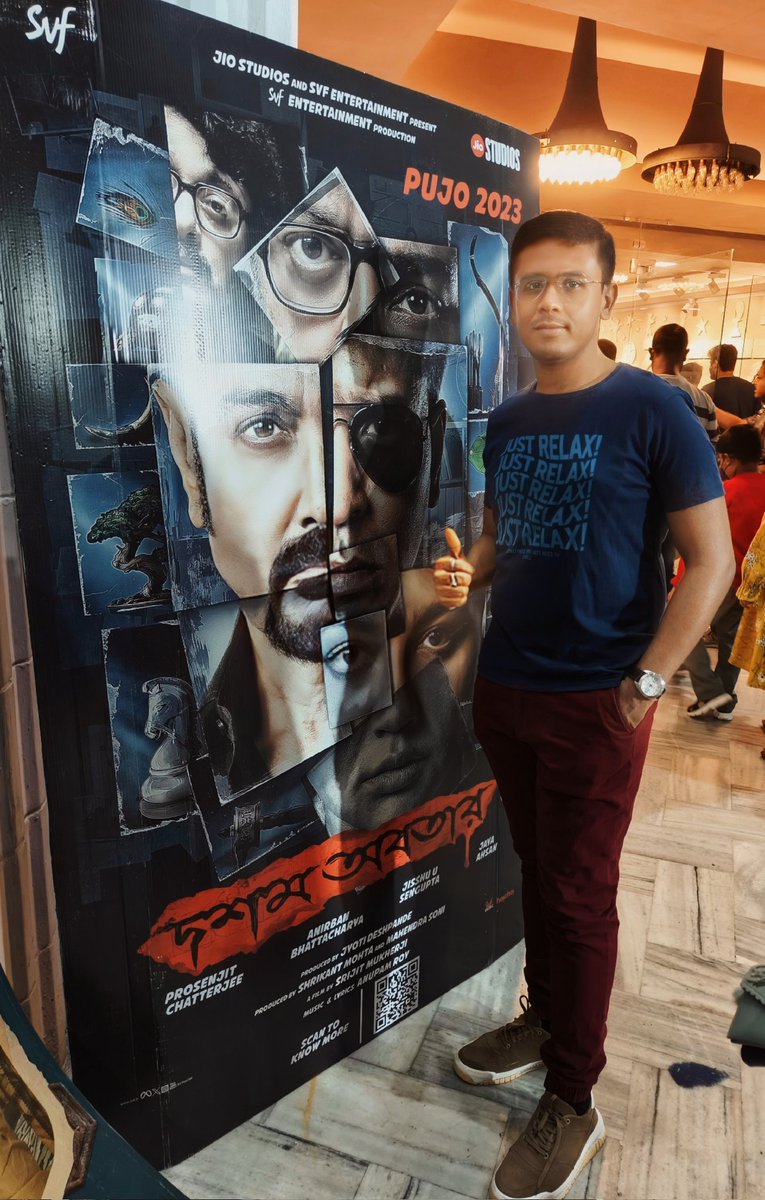 Debrajdev13575's tweet photo. @srijitspeaketh da kal Nandan e #DawshomAwbotaar dekhlam. Byapok laglo. 12 years ager 22se Srabon r nostalgia fire pelam. Story ta durdhorsho o tantan. Probir-Poddar @prosenjitbumba @AnirbanSpeaketh juti kapiye dieche uff just 🔥🔥 Jishuda o @JayaAhsan2 just awesome &amp; superb😍❤️ https://t.co/ebzXG2r1jj