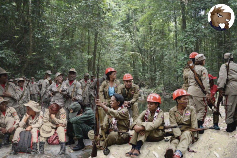 ⚠️Urgente⚠️ Primer pelotón de Milicianos Venezolanos enviados al Esequibo se pierden en la selva y tienen que ser rescatados