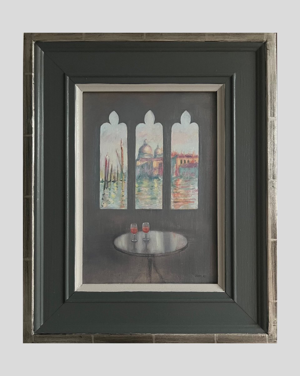 “Cheers Claude”

Available <a href="/lemondgallery/">The Lemond Gallery</a> 

lemondgallery.com/denise-findlay