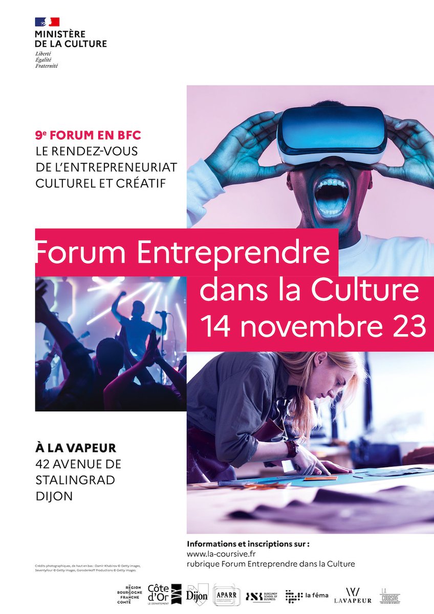 👉 Notre label Falls Avalanche Records participe au 9e Forum régional Entreprendre dans la Culture le 14 novembre à @lavapeurdijon à Dijon pour une discussion avec retours d'expérience & conseils autour de la création d'un label 👉Infos & résa : my.weezevent.com/forum-entrepre… @fema_bfc