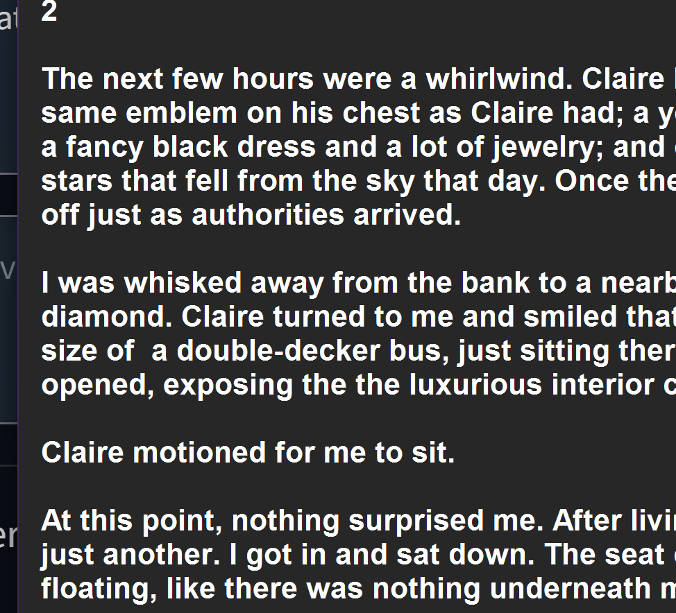 Progress is slower than i'd like, faster than expected, but the novel is still happening.

#NaNoWriMo
#Nanowrimo2023