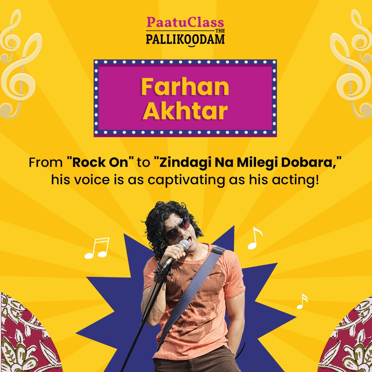 These stars prove that talent knows no bounds! Who's your favourite singing actor? Drop a comment below!

#ThePallikoodam #PaatuClass #VocalTraining #VocalTechnique #Music #OnlineMusicLessons #VoiceLessons #Singing #OnlineLessons #MusicTeachers #Voice #VoiceTraining