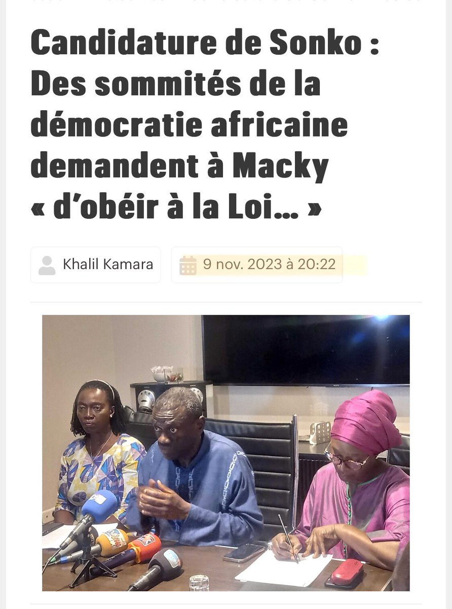 We’ve concluded a fact-finding, pre-election visit to Senegal. We’re a Pan-African, pro-democracy, political “opposition” platform formed recently in Arusha, Tz. Sadly, Senegal seems off the constitutional rails. A leading opposition candidate is in prison &his party was banned!