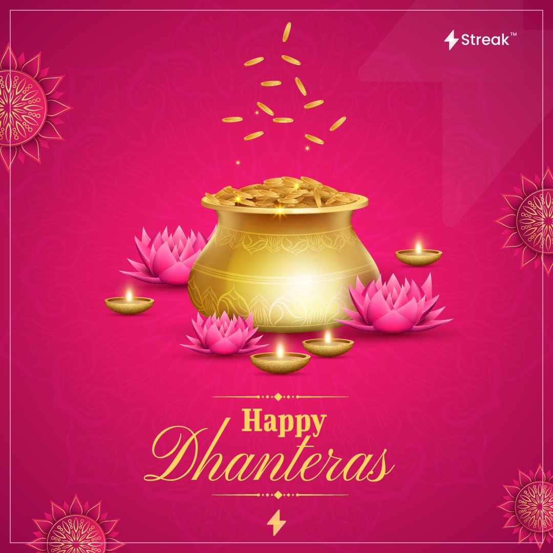 StreakTech's tweet image. 🪔 May your trading journey be as successful as the festival of Dhanteras by using our Free platform Scanners.streak.tech, Wishing everyone a very #HappyDhanteras 🌟 #StreakTech #ScannersStreakTech