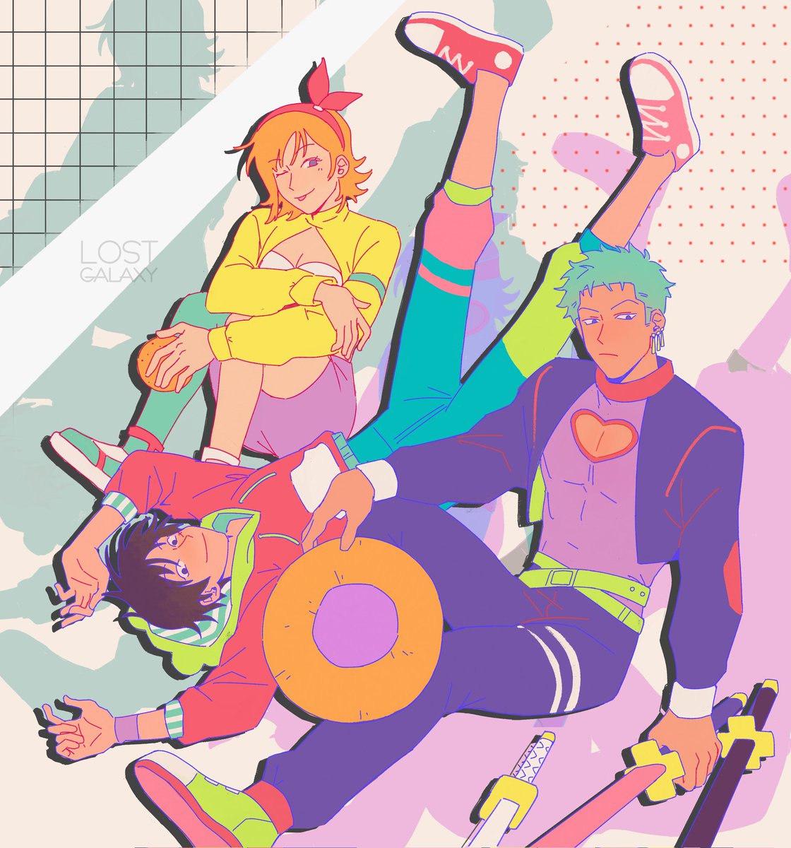 romance dawn trio my beloved 💖
#onepiece