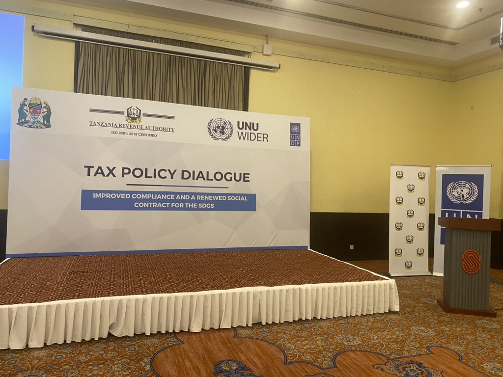 undptz's tweet photo. The Tax Policy Dialogue is underway! Join the Tax Policy Dialogue for a deep dive into tax, development financing, and the SDGs. Stay tuned for insights from experts and meaningful discussions. Join: https://t.co/hhX23xqw2W  #Tax4SDGs #DevelopmentFinancing https://t.co/iwzXaGMsyq