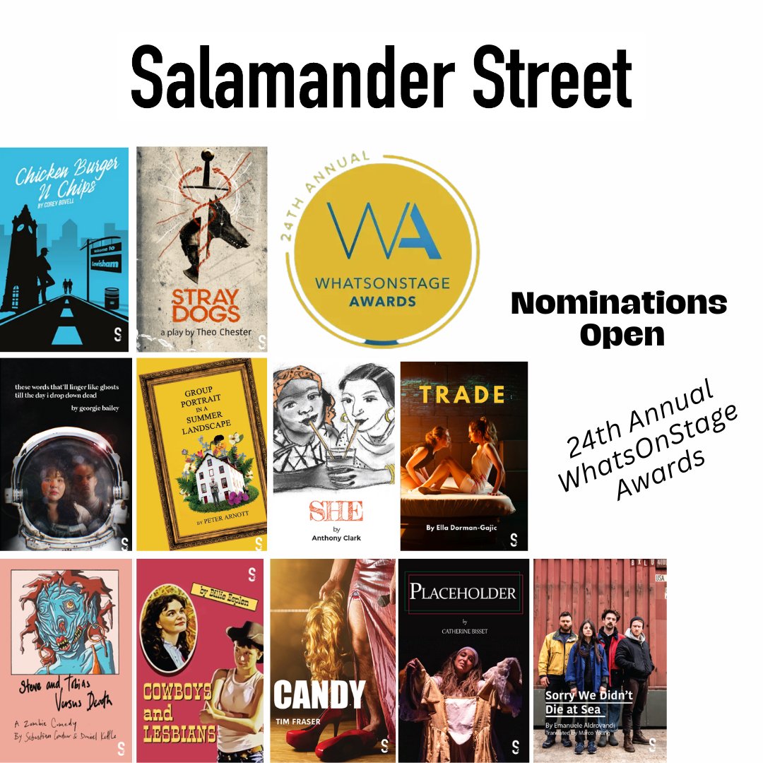 Which new play made an impact this year? Nominate your favourite before 23rd November awards.whatsonstage.com