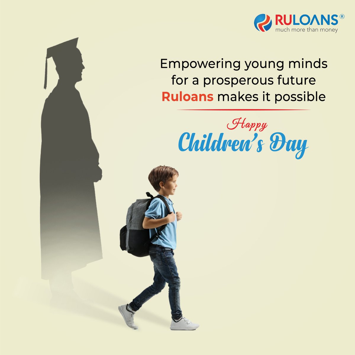 RuLoans's tweet photo. On this #Children's Day, #Ruloans stands with the belief that every child's dream is a step towards a brighter tomorrow. Happy Children's Day!

#ChildrensDay #KidsDay #ChildrensDay2023 #ChildhoodMemories #HappyKids #Education #CelebratingChildhood #ChildhoodBliss https://t.co/DKnf32eiME
