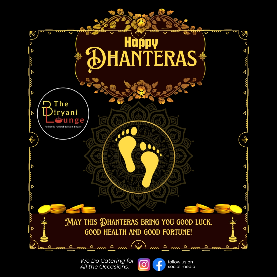 biryani_lounge's tweet photo. Dhanteras greetings from The Biryani Lounge! 🪔💫 As we usher in this auspicious day, enrich your celebrations with the divine taste of our authentically cooked Indian dishes.

Let prosperity fill your homes and our food fill your tummies.
👉 https://t.co/odkV5tuhJ1

#dhanteras https://t.co/jHF6NfLuNQ