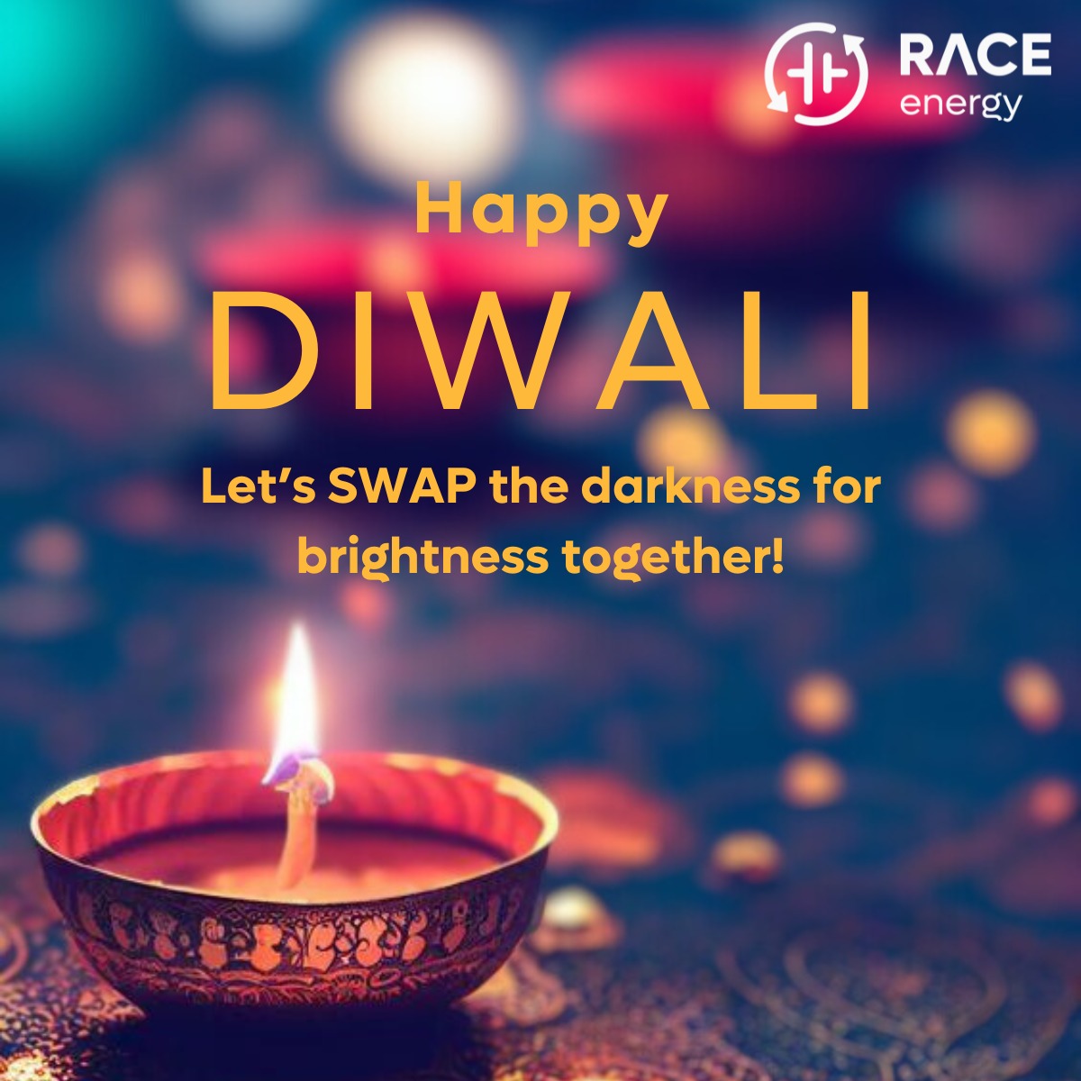 RACEnergy's tweet photo. Wishing you all a bright and eco-friendly Diwali! 🪔

As we celebrate the Festival of Lights, let's also illuminate our lives with sustainable choices. It’s time to light up our homes, streets, and the world with the brilliance of renewable energy. HAPPY DIWALI! ✨

#Diwali https://t.co/OYCUqKkYlZ