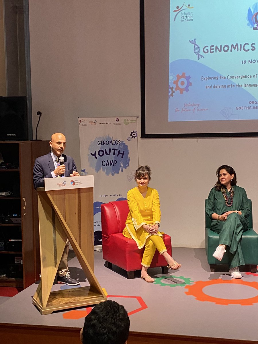 Abdullah Ahmed (@abd_ahmed2001) on Twitter photo Spending the weekend helping Goethe Institut (GI) Karachi organise a youth camp on genomics for high school students from all over Pakistan! A collaboration between GI, <a href="/DawoodTdf/">Dawood Foundation</a> <a href="/EdinburghUni/">The University of Edinburgh</a> and <a href="/imaginary_math/">IMAGINARY gGmbH</a>. Glad to host Dr. Salman Kirmani as the chief guest! š¤©š§¬ Spending the weekend helping Goethe Institut (GI) Karachi organise a youth camp on genomics for high school students from all over Pakistan! A collaboration between GI, <a href="/DawoodTdf/">Dawood Foundation</a> <a href="/EdinburghUni/">The University of Edinburgh</a> and <a href="/imaginary_math/">IMAGINARY gGmbH</a>. Glad to host Dr. Salman Kirmani as the chief guest! š¤©š§¬
