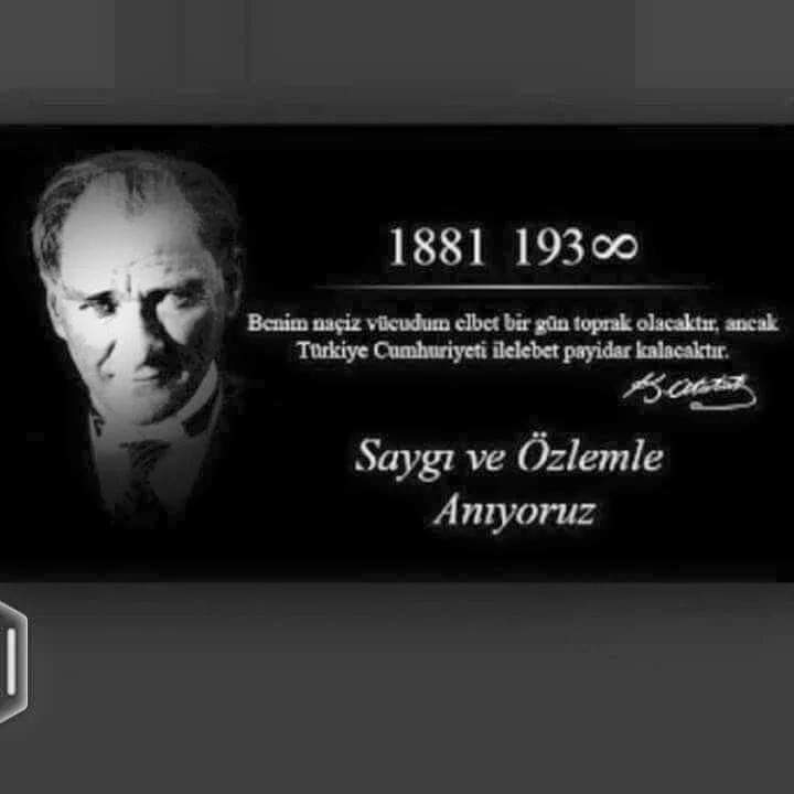 SAYGI VE ÖZLEMLE ANIYORUZ..