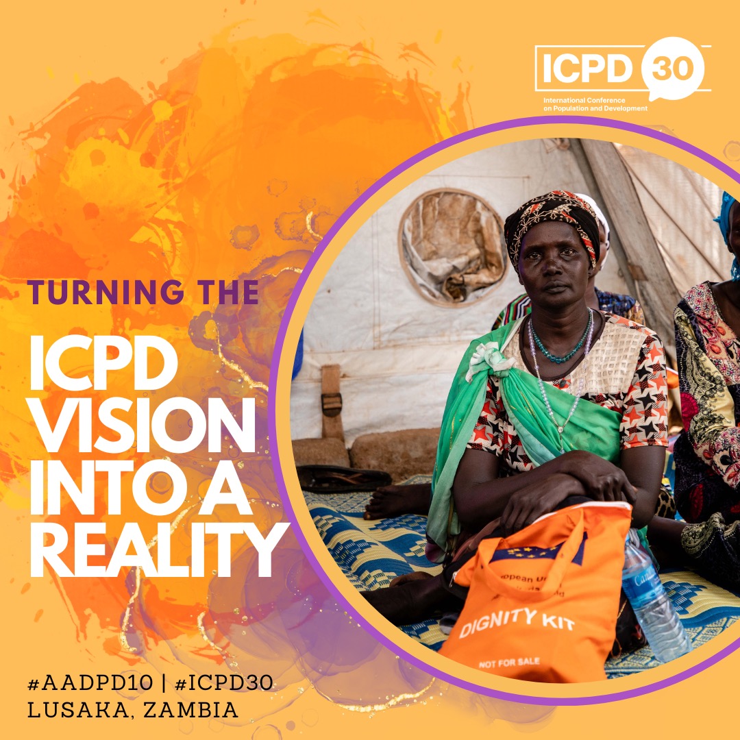 UNFPASouthSudan's tweet photo. Deliberate efforts must be made to promote & commit to advancing gender equality and equity to empower women and girls to eliminate all kinds of violence against them to achieve the ICPD program of action
#AADPD10
#ICPD30
#Musharaka4Tanmiya https://t.co/uUBVF3ruWP