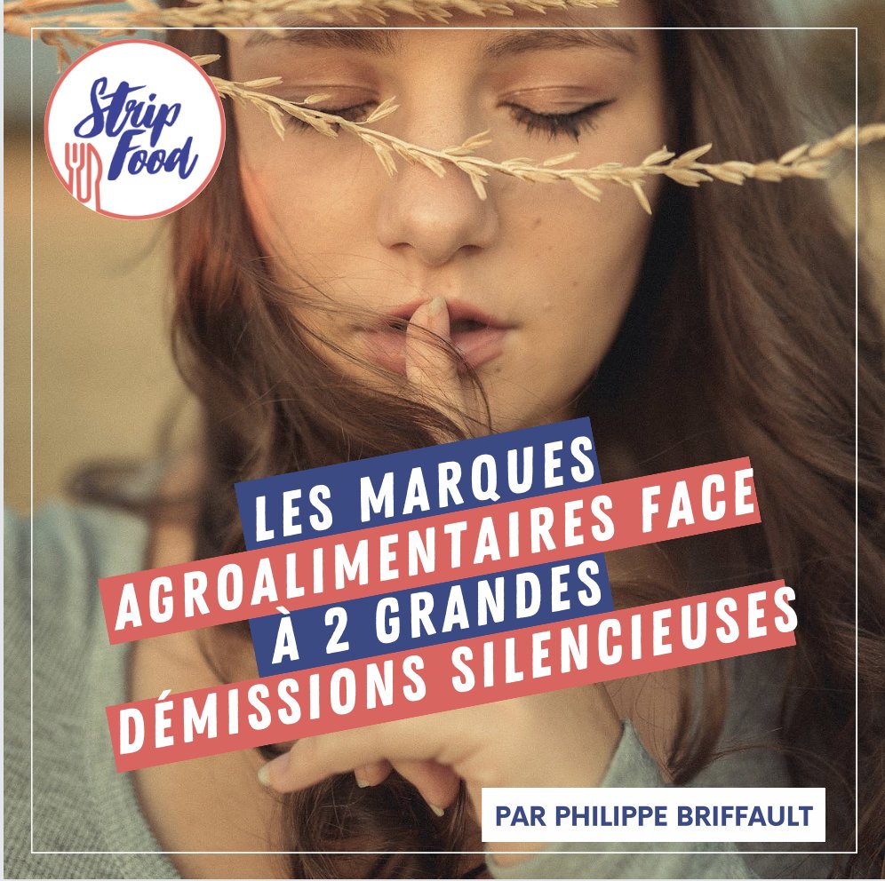 StripFood's tweet image. 💥𝗔𝘃𝗶𝘀 𝗱𝗲 𝘁𝗲𝗺𝗽𝗲̂𝘁𝗲 𝗽𝗼𝘂𝗿 𝗹𝗲𝘀 𝗺𝗮𝗿𝗾𝘂𝗲𝘀 𝗮𝗴𝗿𝗼𝗮𝗹𝗶𝗺𝗲𝗻𝘁𝗮𝗶𝗿𝗲𝘀

La grande #démission silencieuse (en anglais #quietquitting) des salariés — générale, mais peut-être encore plus accentuée dans ce secteur — s’accompagne d’une grande démission des
