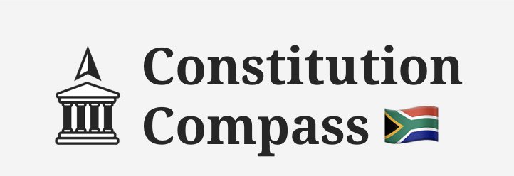 JOIN US!

The DGRU will be hosting a symposium and official public launch of the Constitution Compass App — informative guide on the Constitution of South Africa. 

Details:

Date: 16 Nov 2023
Time: 08:45 
Venue: UCT Moot Court, Rondebosch

RSVP: docs.google.com/forms/d/e/1FAI…