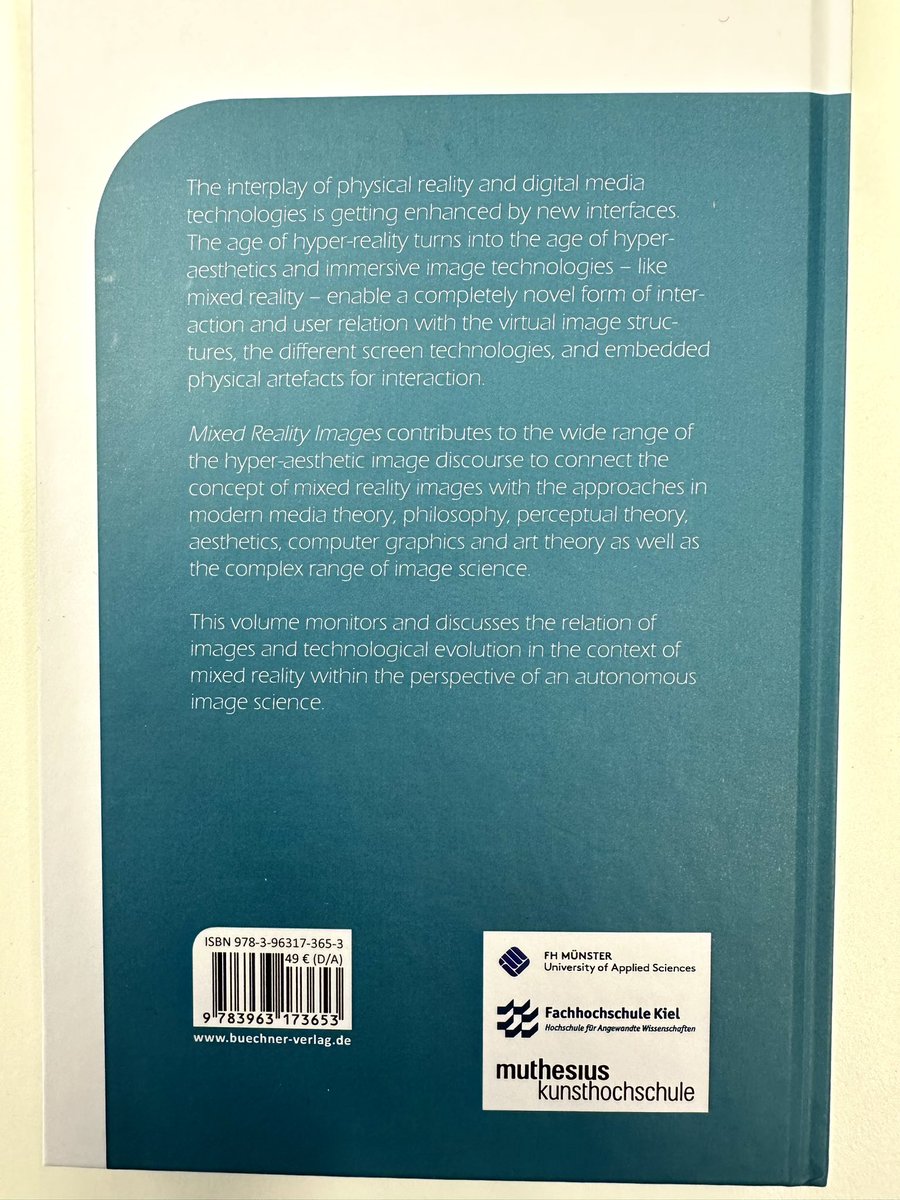 Arrived in my office 🤩… „Mixed Reality Images“… thanks to @buechnerverlag and KOALA-funding (open access) and all the great authors ☝🏻🚀… buechner-verlag.de/buch/mixed-rea…