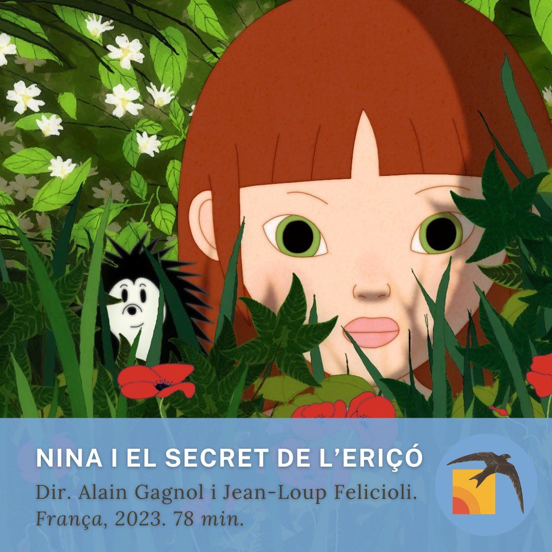 Aquest diumenge 12/11/23 primera sessió del #RECXics dins del <a href="/RECtgn/">Festival REC</a>! Ens acompanyeu?

📽️NINA I EL SECRET DE L’ERIÇÓ 
Dir. Alain Gagnol i Jean-Loup Felicioli 
França, 2023  

⏲️11.30 h
⌛️ 78 min.
📍<a href="/mamtarragona/">MAMT</a>
👶A partir de 6 anys 
🎟️Entrada lliure

🔗festivalrec.com/xicsrec/#