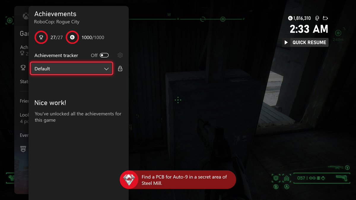 red047x's tweet image. Well that's robocop done. One of the best games I've played all year