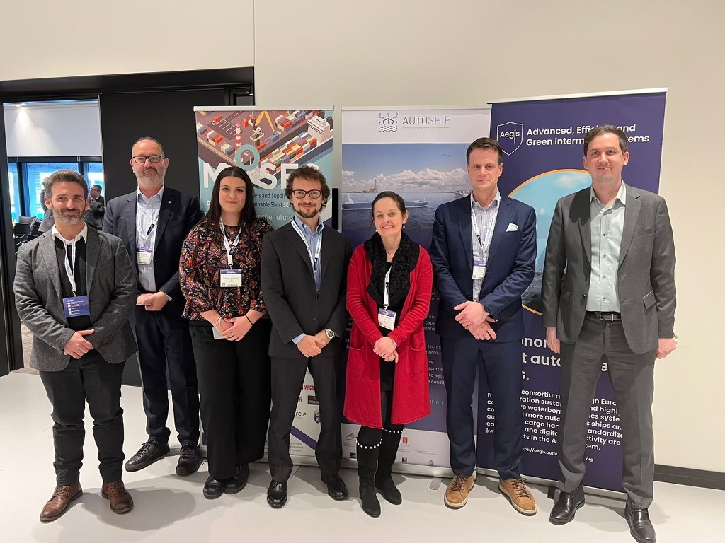 cinea_eu's tweet image. 🙌Congrats #EU #H2020transport projects #AEGIS @AutoshipProject &amp;amp; @mosesproject20 on great final event and insights on 👇
✅ Autonomy enabling new business models
✅ Tech talks – where are we on autonomy?
✅ Sustainable development of #waterbornetransport
aegis.autonomous-ship.org/2023/10/final-…