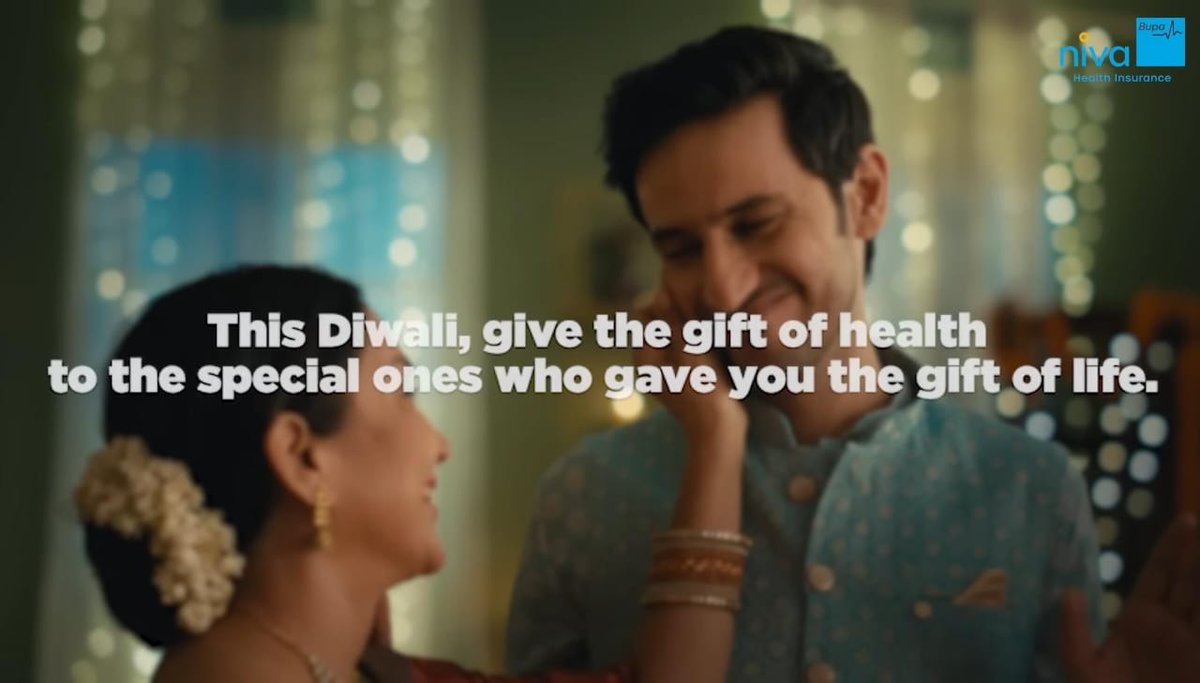 This is a unique way to give a gift to your family at the diwali festival..
#NivaBupaHealthInsurance