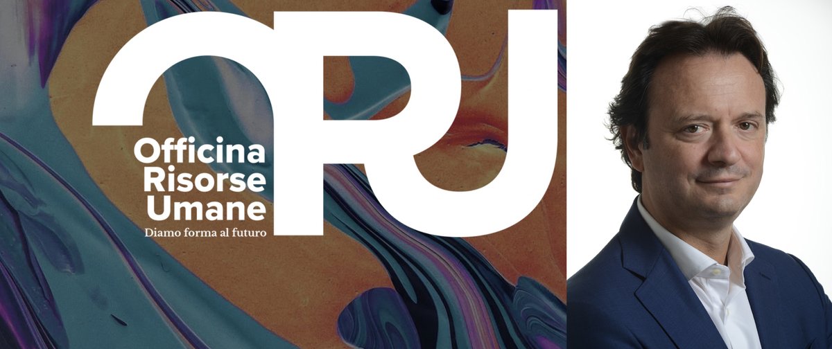 Officina Risorse Umane (ORU), l'appuntamento dedicato al mondo #HR promosso da Stati Generali Mondo del Lavoro e HR Link, in programma l’11 e 12 novembre a Napoli vedrà tra gli ospiti anche Andrea Fabbri, Group People &amp; Organization Director di #Prelios.
officinarisorseumane.it