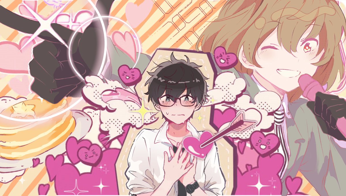 #主明 #shuake 
是改图！《星期一的忧郁》封面，感觉很合适就改了w
