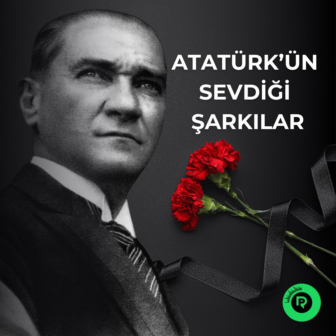 iampayrec's tweet photo. Gazi Mustafa Kemal Atatürk'ün sevdiği şarkılarla dolu bu playlisti birlikte dinleyerek sevgi ve özlemle anıyoruz. #10kasım 

https://t.co/dEFVvBbnLs https://t.co/c3j3tGOhim