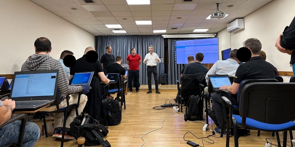 ecteg's tweet photo. Day 1 of the #ECTEG´s Experts Gathering was filled with exchanges among colleagues on #LawEnforcement training on #cybercrime:

👮🏽‍♀️First responders
🧑🏽‍💻Scenario &amp; datasets development
🚔Strategies for Senior Officers

Thanks to @hellenicpolice for making it possible! #securityEU https://t.co/vlmIyBaMfa