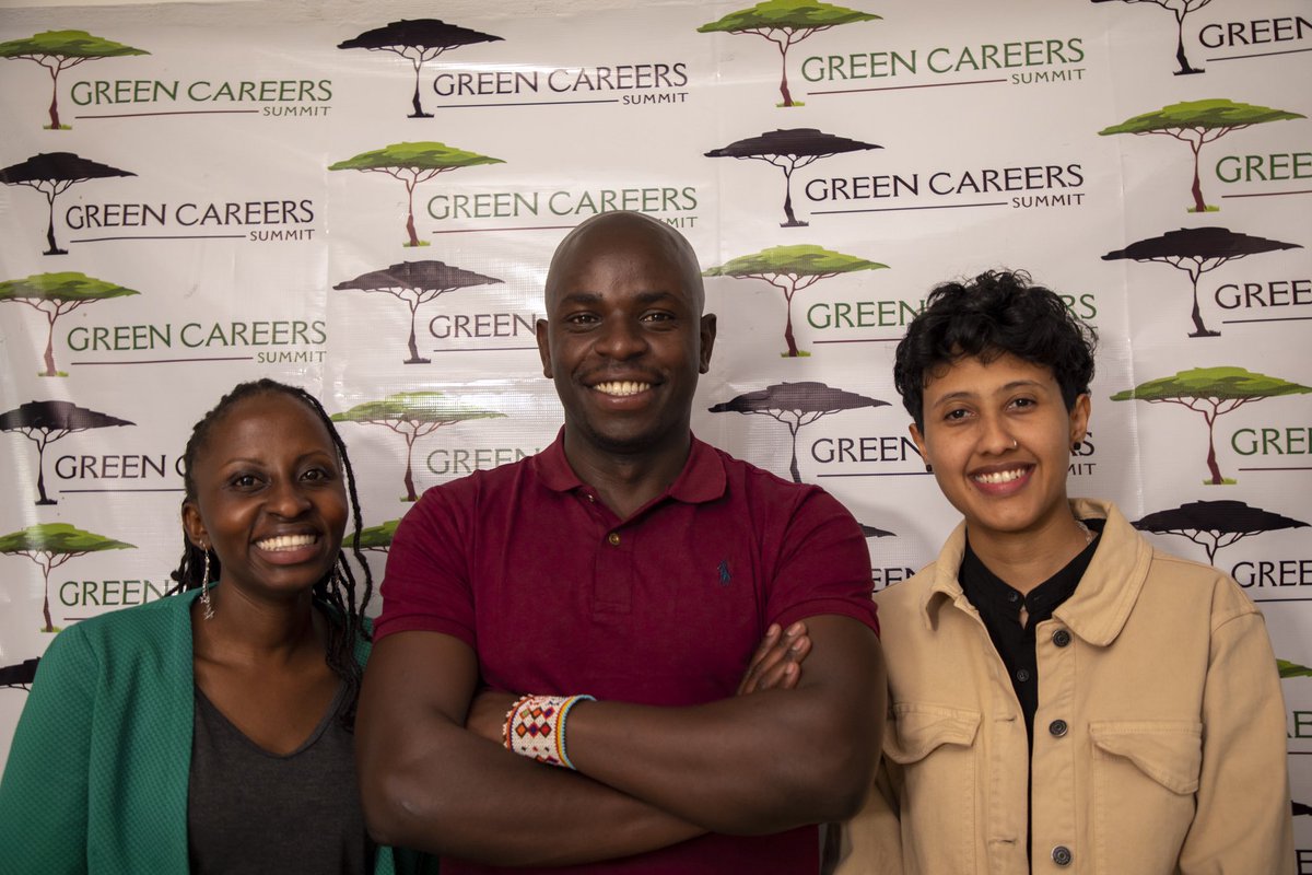 Big thanks to Manal Omayer <a href="/Nervilas7/">Oli 🏳️‍🌈🇰🇪</a> (far right), our exceptional co-host at the Green Careers Summit: ADMI Summit! She shared her wealth of knowledge as an Animation Lecturer at <a href="/ADMIafrica/">Africa Digital Media Institute</a> and also played a crucial role in educating and inspiring young conservationists.