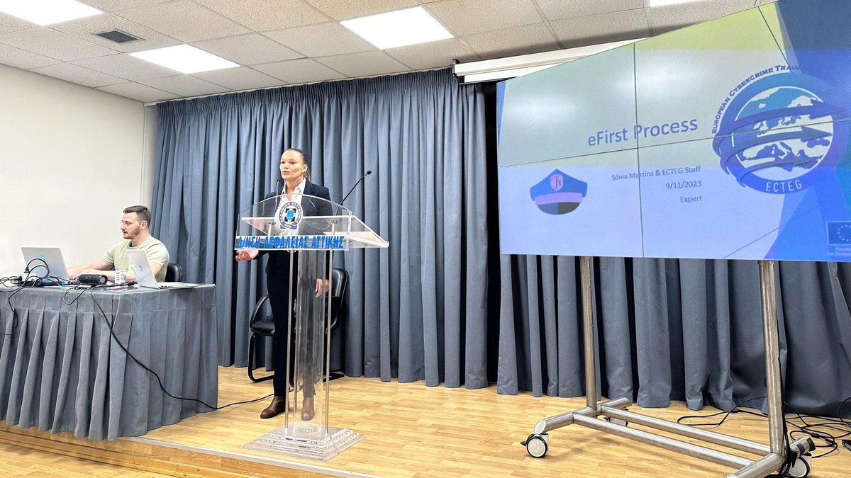 ECTEG 🇪🇺 (@ecteg) on Twitter photo Day 1 of the #ECTEG´s Experts Gathering was filled with exchanges among colleagues on #LawEnforcement training on #cybercrime:
👮🏽♀️First responders
🧑🏽💻Scenario & datasets development
🚔Strategies for Senior Officers
Thanks to <a href="/hellenicpolice/">Ελληνική Αστυνομία</a> for making it possible! #securityEU Day 1 of the #ECTEG´s Experts Gathering was filled with exchanges among colleagues on #LawEnforcement training on #cybercrime:
👮🏽♀️First responders
🧑🏽💻Scenario & datasets development
🚔Strategies for Senior Officers
Thanks to <a href="/hellenicpolice/">Ελληνική Αστυνομία</a> for making it possible! #securityEU