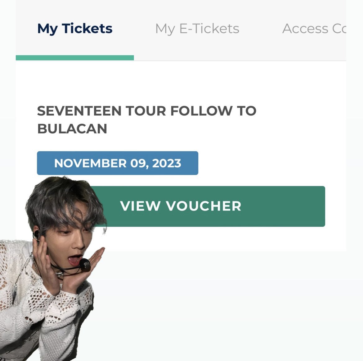 sinisilip silip niyo dn b ticket niu s site kung andon p sha or r u normal