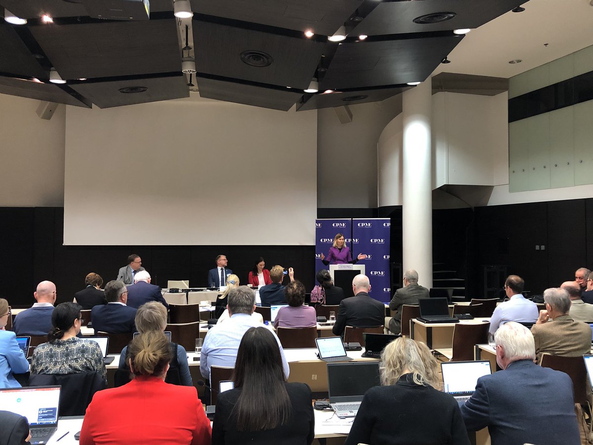 Marcin Rodzinka-Verhelle (@marcinrodzinka) on Twitter photo Estonian health minister Riina Sikkut’s address to #CPME_GA in Tallinn. Digitalisation of healthcare helped ensuring better health equity in Estonia 🇪🇪
<a href="/CPME_EUROPA/">European Doctors</a> <a href="/EstonianGovt/">Estonian Government</a> Estonian health minister Riina Sikkut’s address to #CPME_GA in Tallinn. Digitalisation of healthcare helped ensuring better health equity in Estonia 🇪🇪
<a href="/CPME_EUROPA/">European Doctors</a> <a href="/EstonianGovt/">Estonian Government</a>