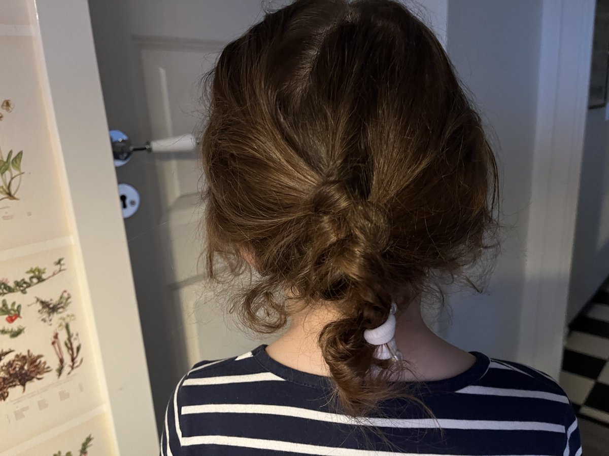 mirontoli's tweet photo. Ман пӗрремӗш ҫивӗт. My first braid. https://t.co/1qPACVMQRm