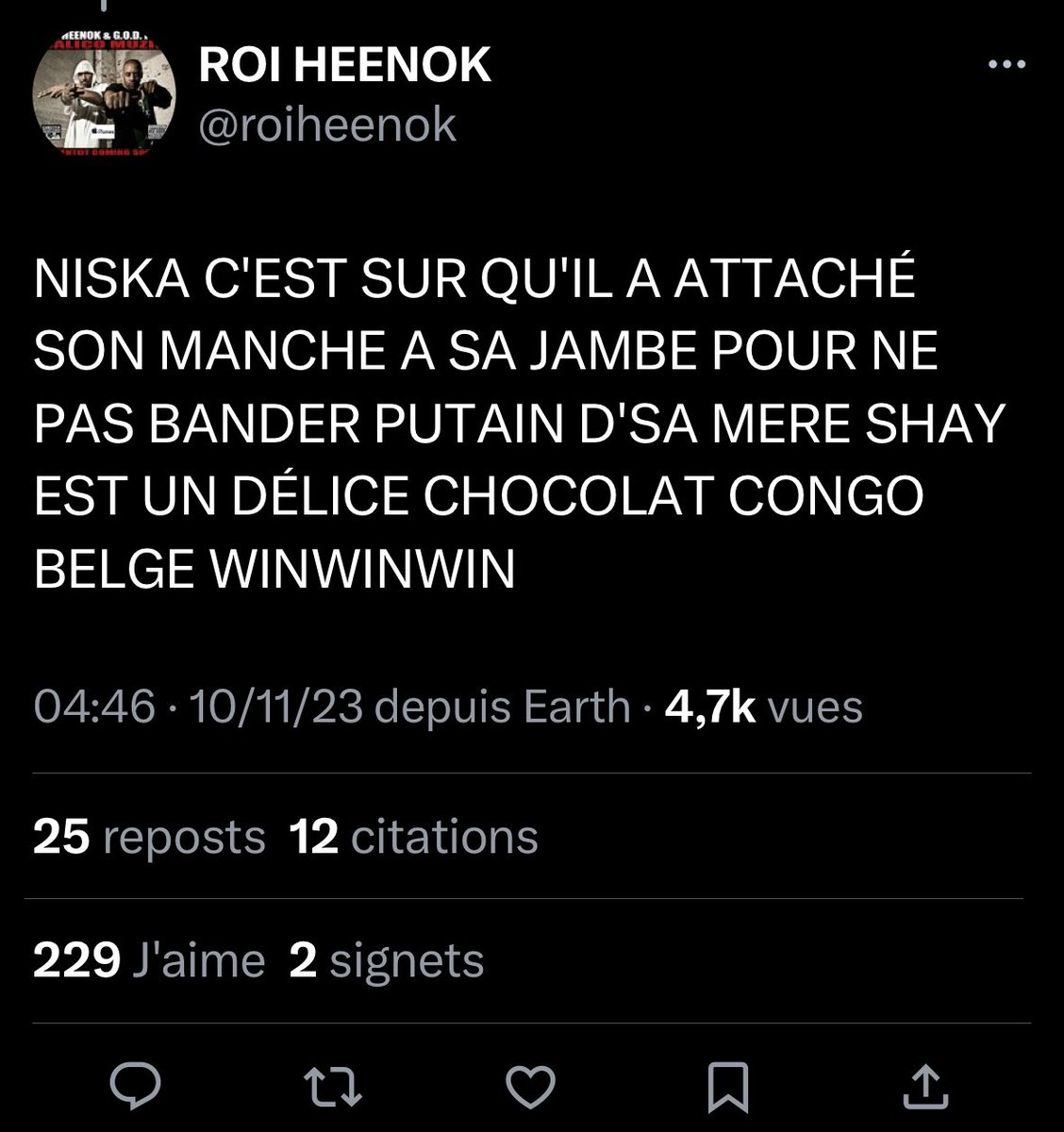 Mackao667's tweet image. Encore une masterclass du roi heenok de bon matin