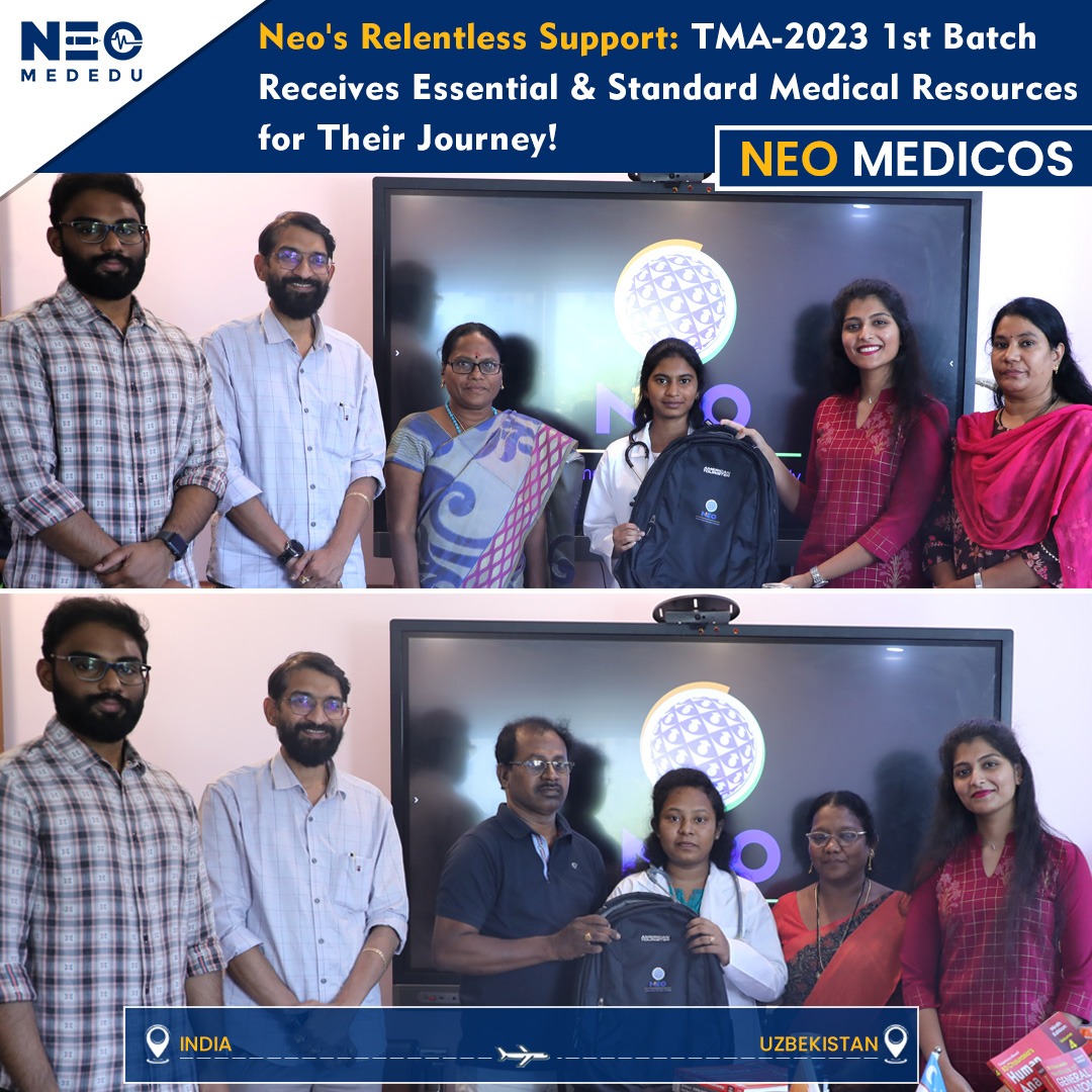_neogroup's tweet photo. 🌟 Neo proudly sends off our TMA-2023 1st Batch to the renowned Tashkent Medical Academy, a top-notch global institution! 🏥✈️

For more information contact us👇:
📞: +917382952888
🌐: https://t.co/p1WaoMeK1U.

#MBBSAbroad #NeoMBBS2023 #NeoEducation #mbbsabroad #FutureDoctors https://t.co/ZMhSlBdBCu