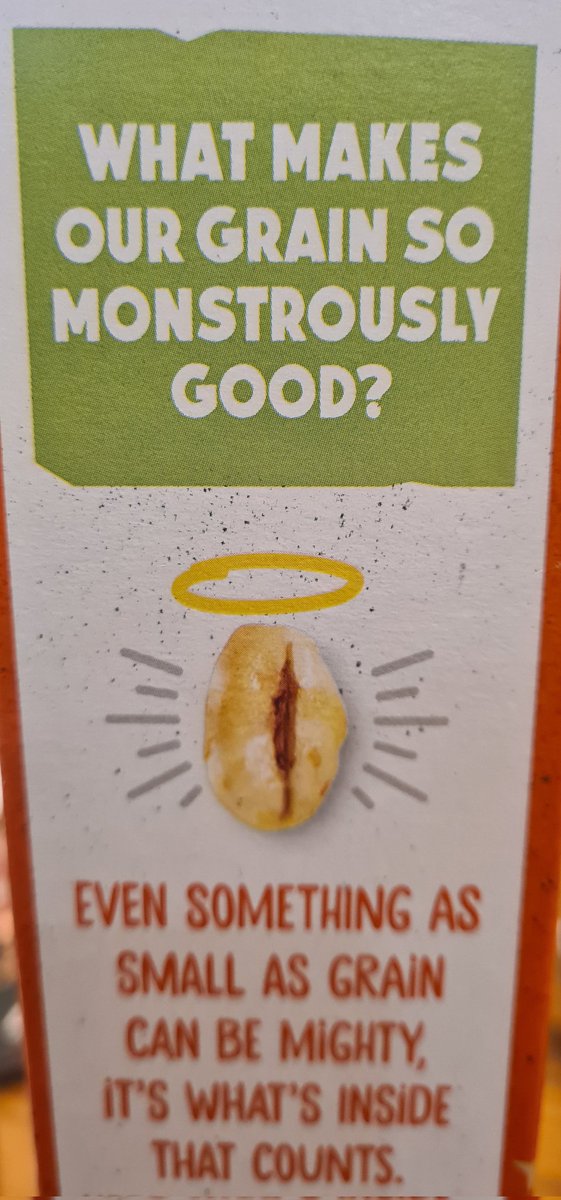 I've eaten these all through my life... only this morning did I work out why he's a honey monster...