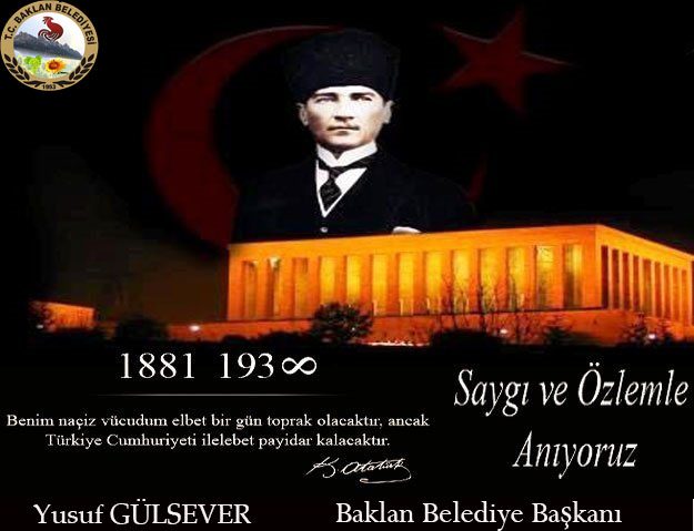 Cumhuriyetimizin kurucusu Ulu Önder Gazi Mustafa Kemal Atatürk ve silah arkadaşları ile vatanımız uğruna fedakârca şehit ve gazi olan tüm kahramanlarımızı saygı ve rahmetle anıyoruz.
#10Kasım1938