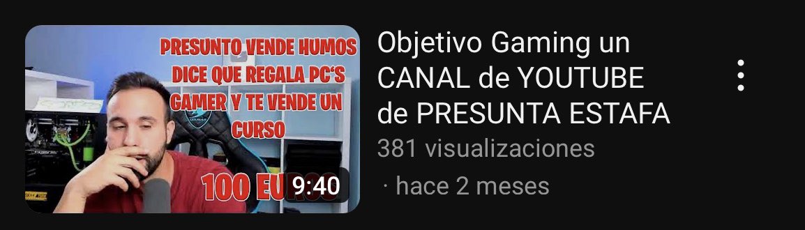 Sabes que estás haciendo las cosas bien cuando alguien dedica Horas de su tiempo a hacer un Vídeo Criticándote 😉👍