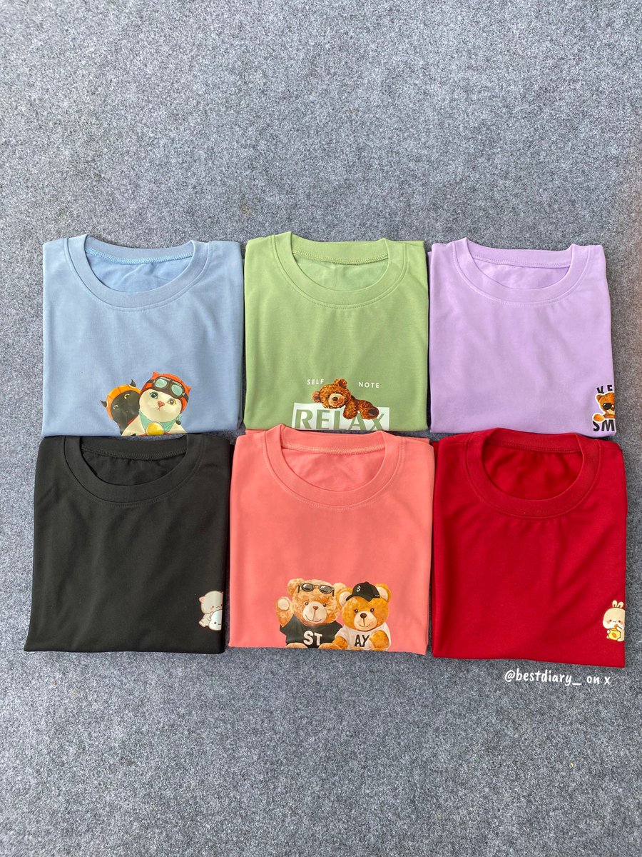 bestdiary_'s tweet photo. Borong kaos unisex 15Ribuan
Teruntuk cewe/cowo kmu hrs tau ini 🫶

Lagi nyari kaos buat sehari hari eh nemu yg paketan, mana pas event perbiji kena 15K aja akhirnya beli banyak 😭. Waktu datang ternyata bagus aku kira bakal zonk. https://t.co/SB9rBvtTq2