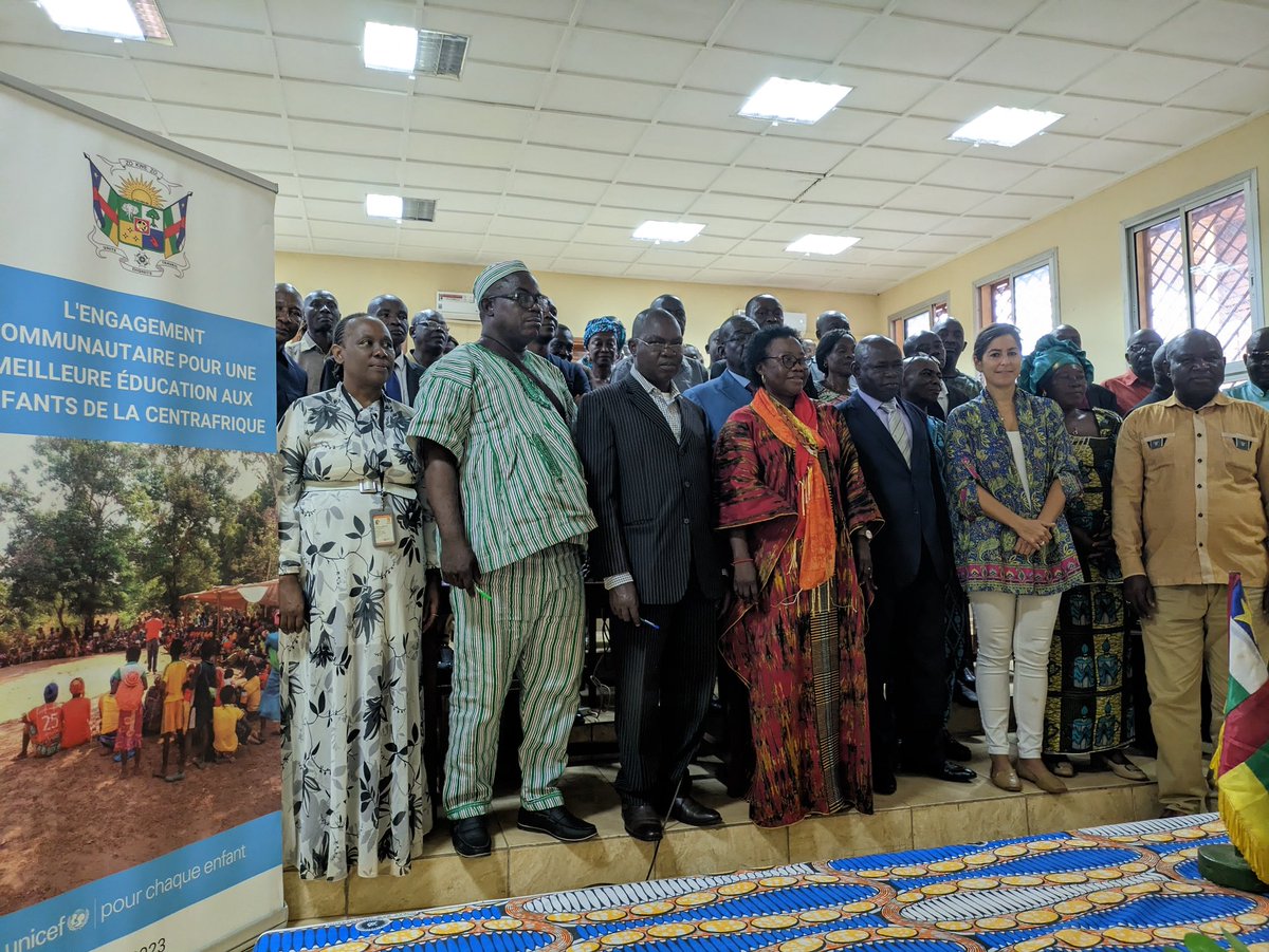 UNICEF Central African Republic tweet media