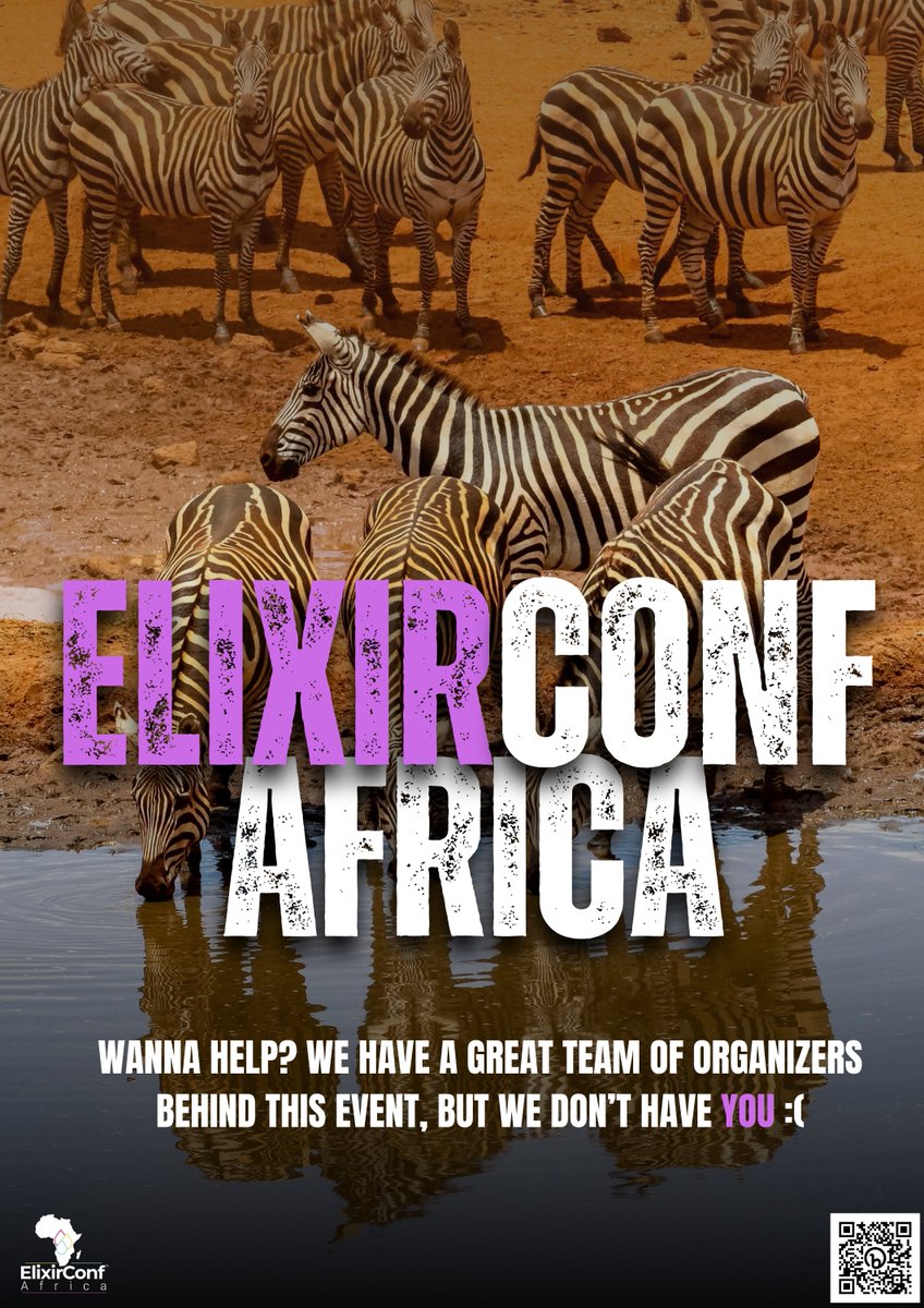 Are you enthusiastic about technology, Africa, and the prospect of creating unforgettable memories? We're seeking individuals like YOU to join us. Together, let's craft something magical! Lets ensure we make the Elixir Safari truly memorable! 🌍👩‍💻 bit.ly/44tPFAN