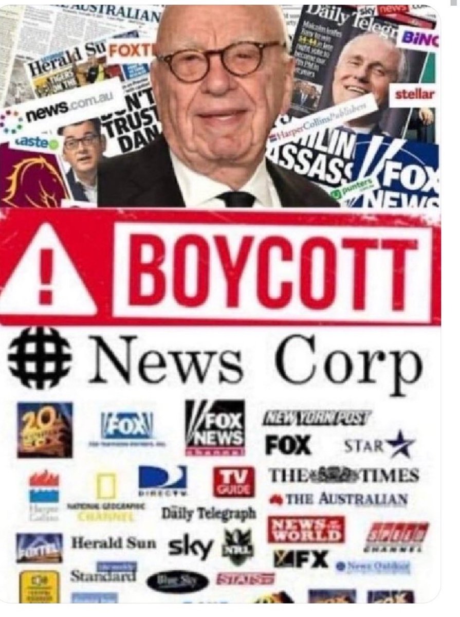 @DMcD_Advocate 😂🌹💪🏼#auspol 
#MurdochSewerageCo. 
#MurdochsCollapsing
#MurdochShareholders
#MurdochFreeAustralia
#MurdochRoyalCommision
