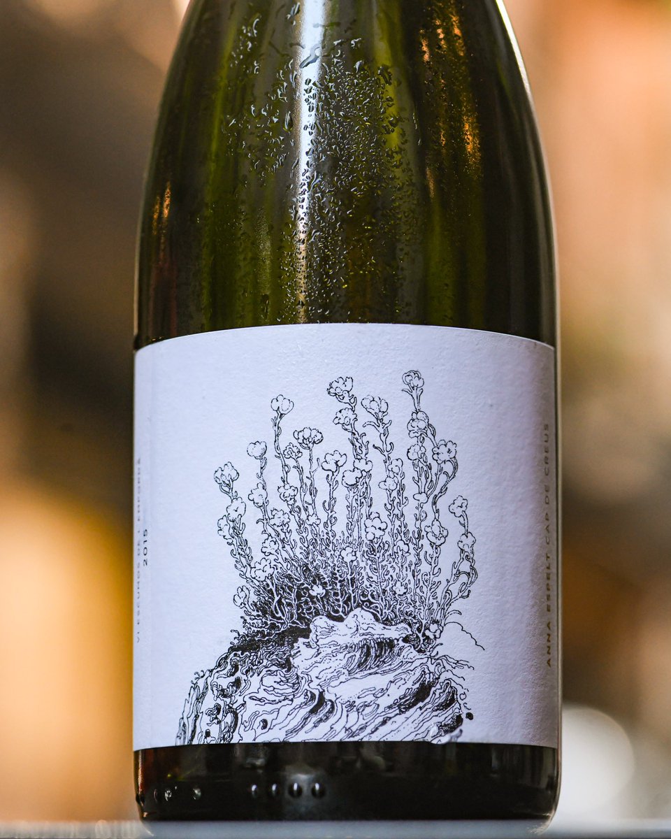 vilaviniteca's tweet photo. Cap de Creus Escumós 2015 es uno de los vinos del proyecto personal de Anna Espelt en la finca Mas Marés (Alt Empordà). Un espumoso de monastrell vinificado en blanco con 38 meses de crianza sin licor de expedición. Original y muy gastronómico. #vinodeldía https://t.co/ztLE6P6g47 https://t.co/W8qYKTfmGu