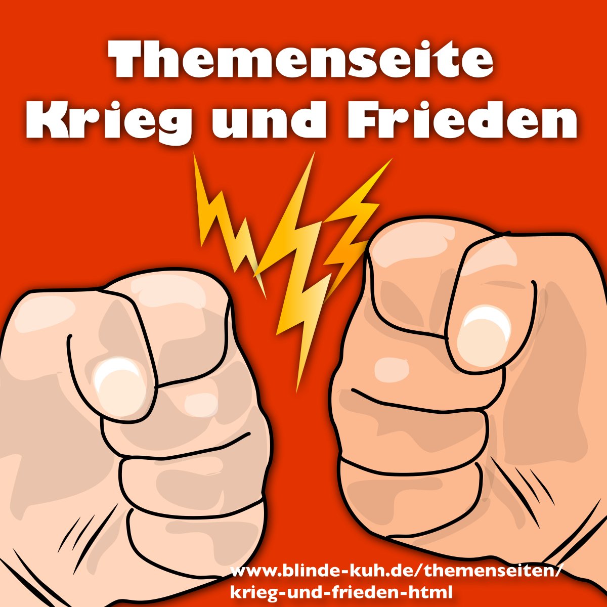 Blinde Kuh e.V. (@blinde_kuh_ev) on Twitter photo Wenn die Nachrichten über Kriege und Katastrophen Kindern Angst machen: Im Spezial 'Krieg und Frieden' finden sie Infos und Hilfe.
#Kinderseiten
@seitenstark <a href="/inigamm/">Gutes Aufwachsen mit Medien</a> <a href="/ClearingMedienk/">Medienkompetenz_DBK</a> Wenn die Nachrichten über Kriege und Katastrophen Kindern Angst machen: Im Spezial 'Krieg und Frieden' finden sie Infos und Hilfe.
#Kinderseiten
@seitenstark <a href="/inigamm/">Gutes Aufwachsen mit Medien</a> <a href="/ClearingMedienk/">Medienkompetenz_DBK</a>