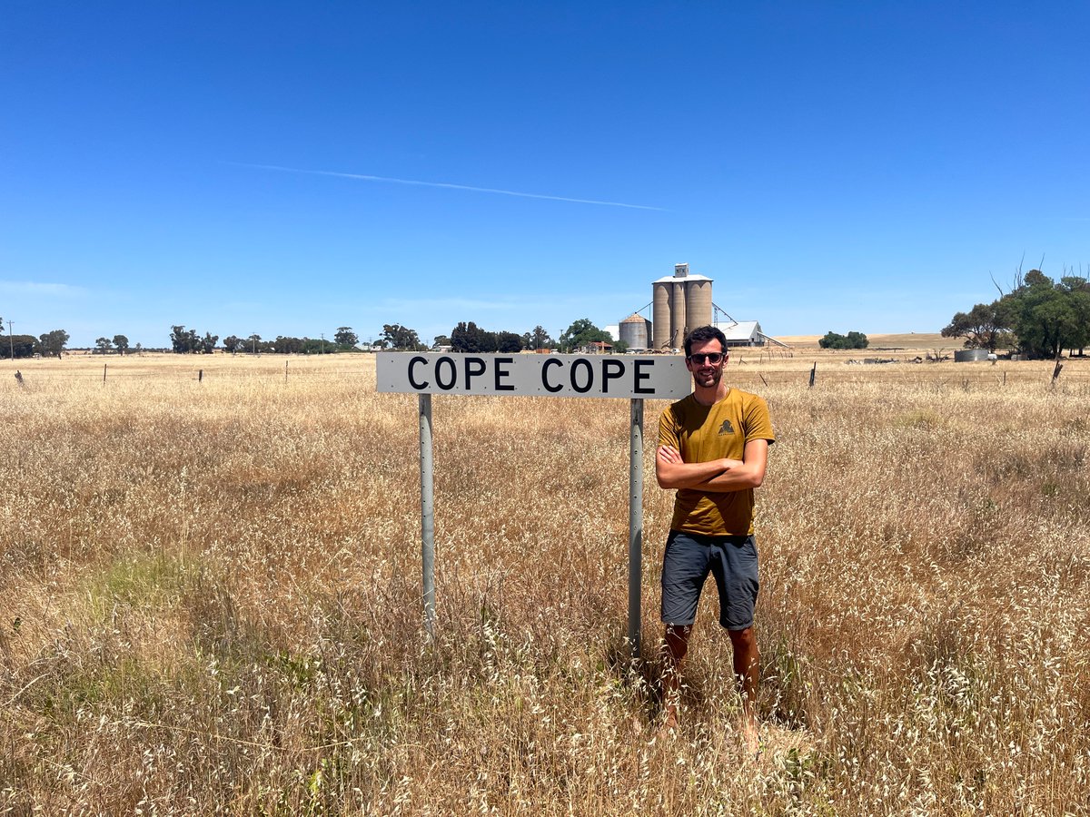 Such a good name… they used it twice! 

The cycle touring around Australia commences, but we’ve got a little behind on blogging. Here’s a new one!

fertileground.blog/absolutely-stu…